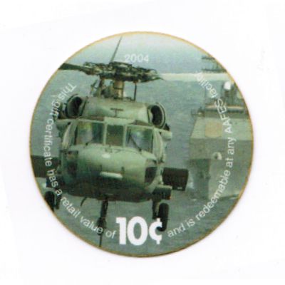 AAFES POG worth 10 cents